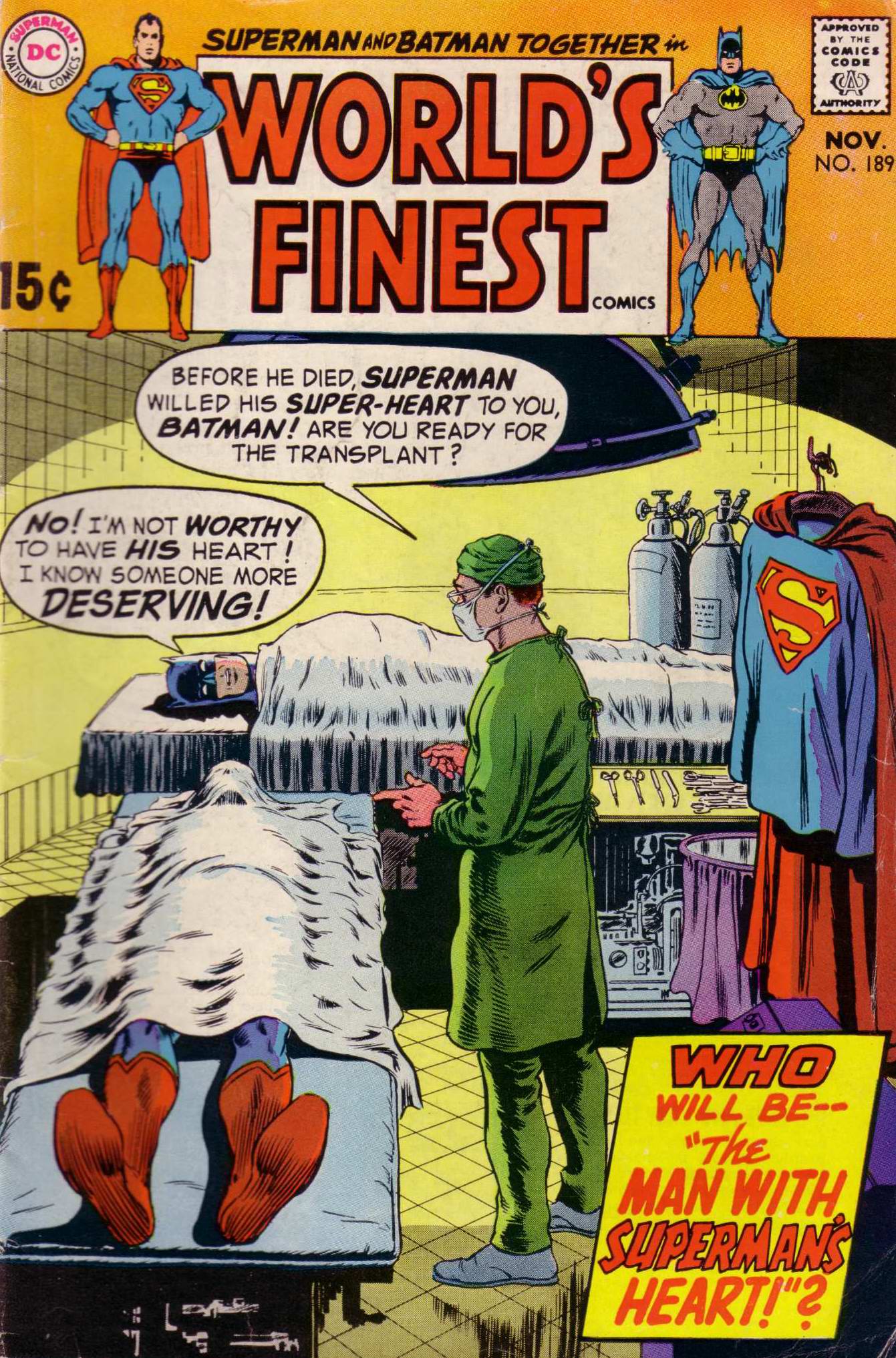 Read online World's Finest Comics comic -  Issue #189 - 1