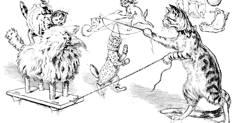 Crayon Palace: Color This Kitten Town Circus