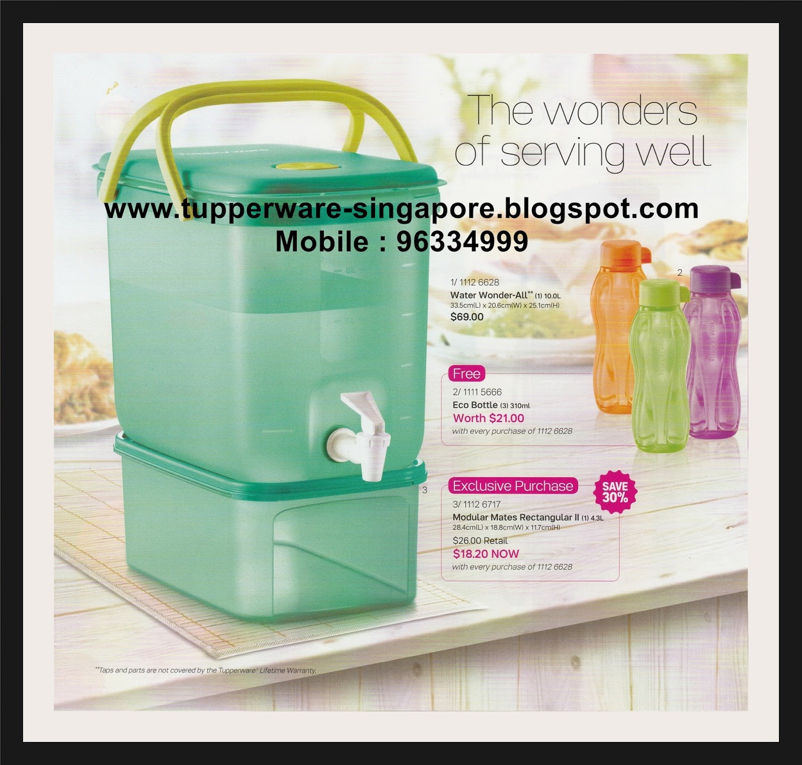 Buy Tupperware in Singapore Tupperware Catalogue from 12 August to 30