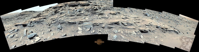Sol 1047 Curiosity Left Mastcam (M-34) Pahrump Hills