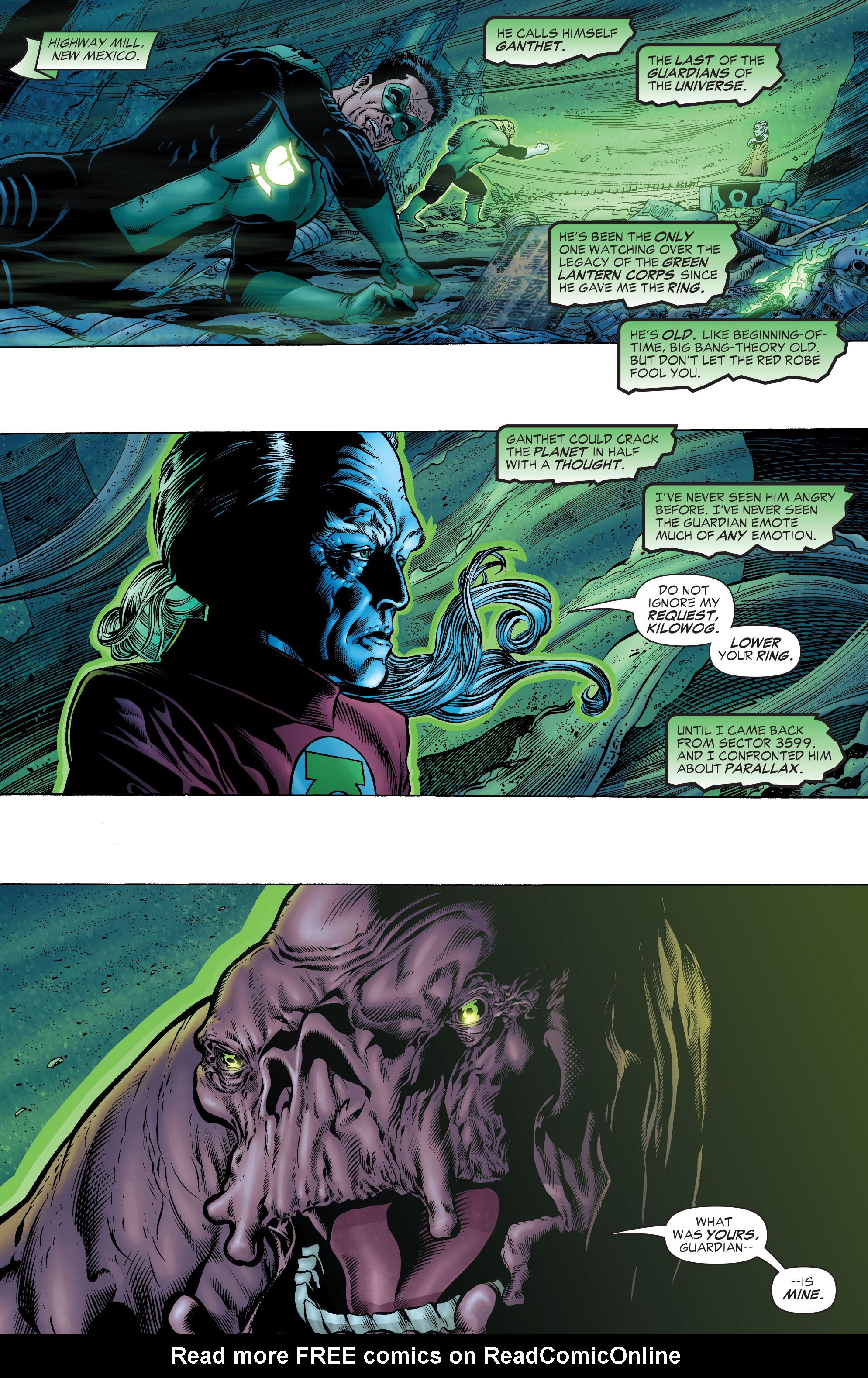 Green Lantern: Rebirth issue 3 - Page 2