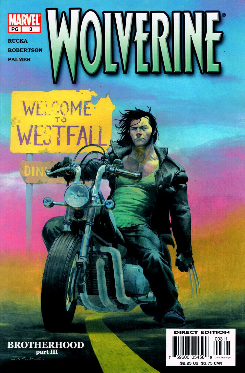 Read online Wolverine (2003) comic -  Issue #3 - 1