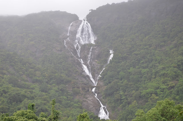 DudhSagar Waterfalls - From ViewPoint