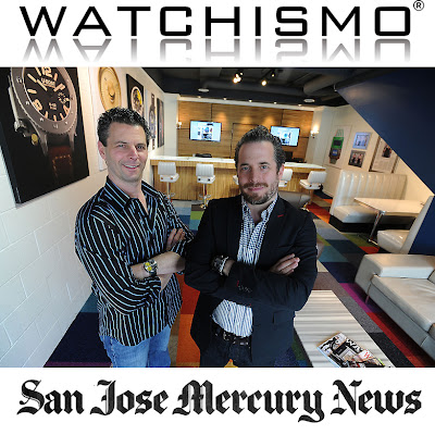 IT'S ABOUT TIME - WATCHES ARE BACK!  Watchismo featured in San Jose Mercury News, Contra Costa Times and Oakland Tribune