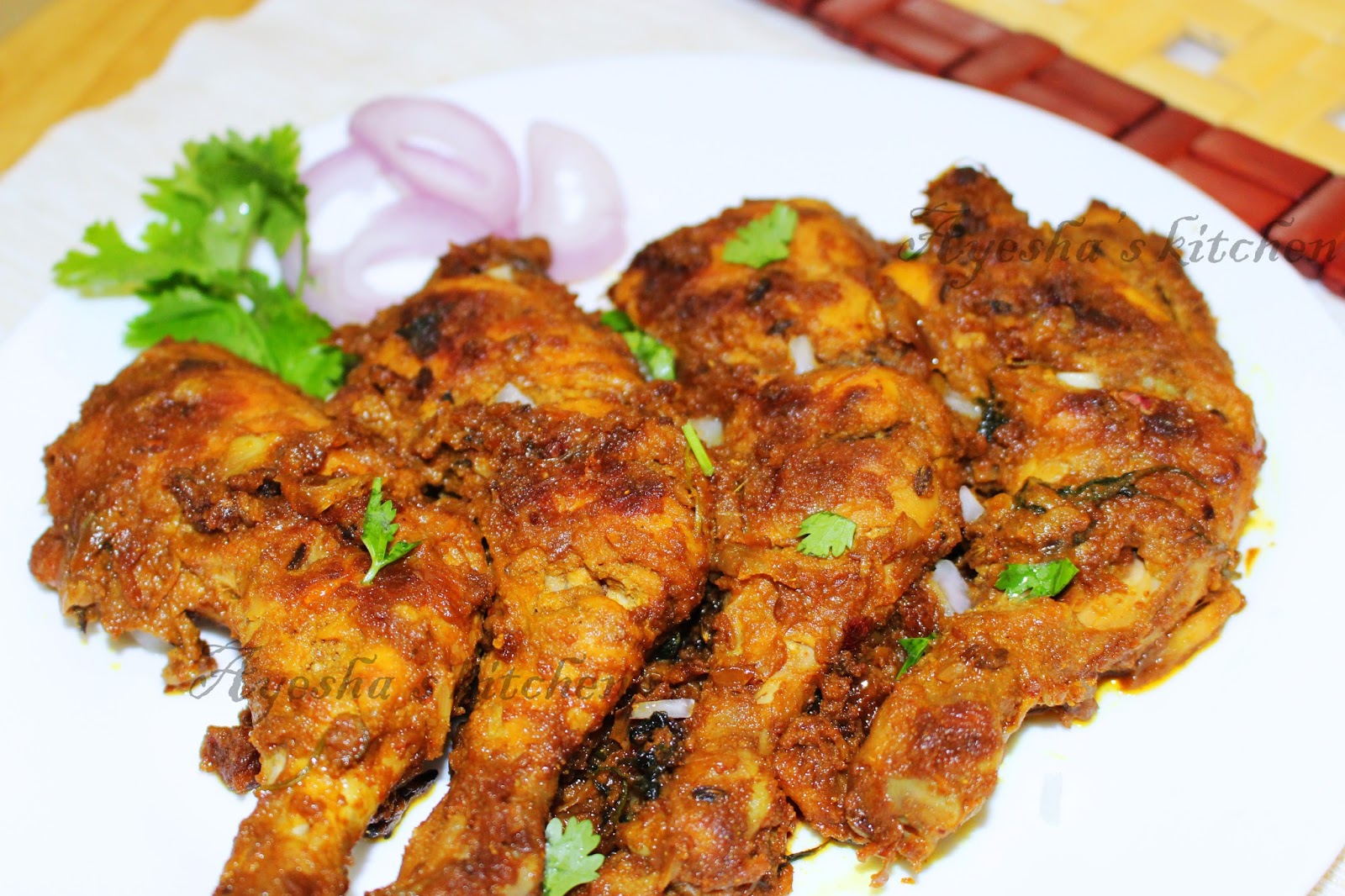 CHICKEN RECIPES ROASTED GARAM MASALA CHICKEN