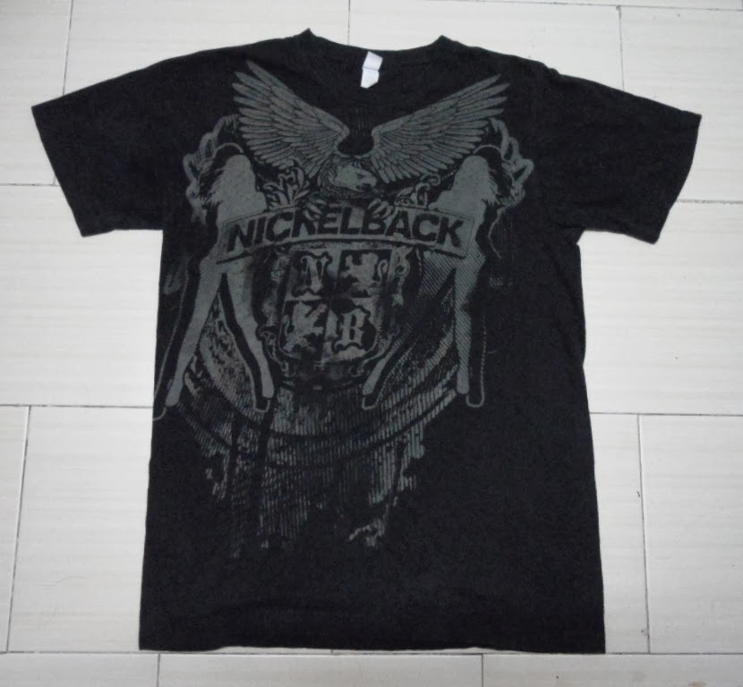 Clayback Bush Thrift Store: [T Shirt] Nickelback Band Tee