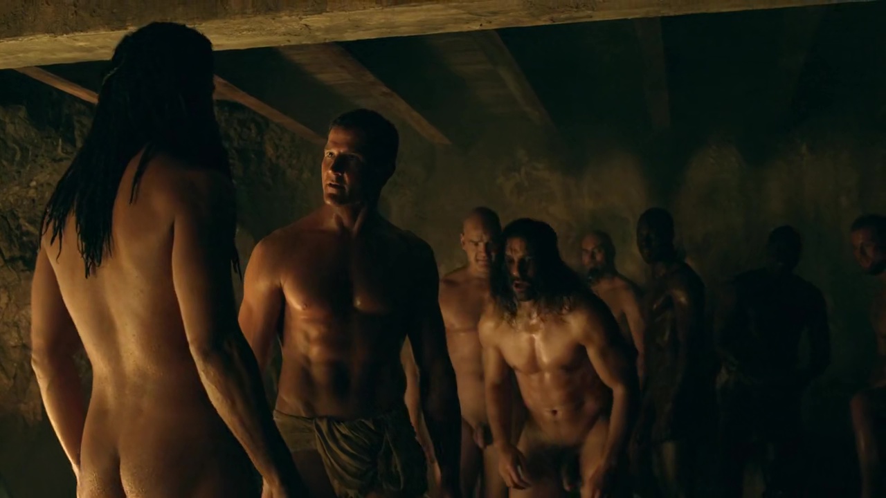 Manu Bennett and Antonio Te Maioha nude in Spartacus: Gods Of The Arena 0-0...