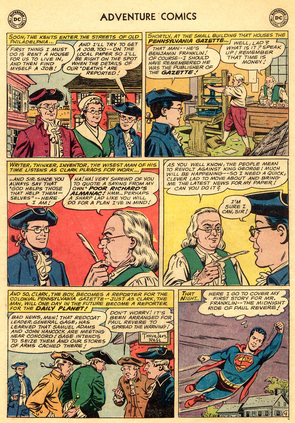 Read online Adventure Comics (1938) comic -  Issue #296 - 6