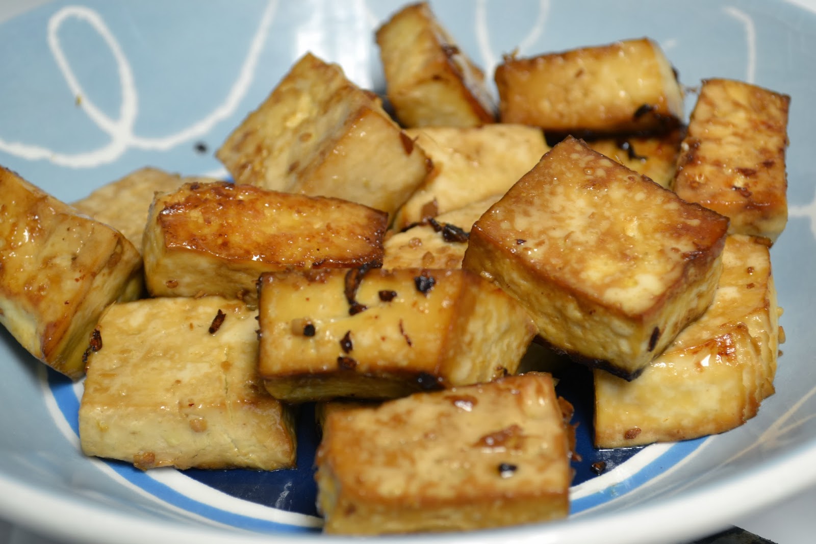 Vegans Have Superpowers Baked Marinated Tofu