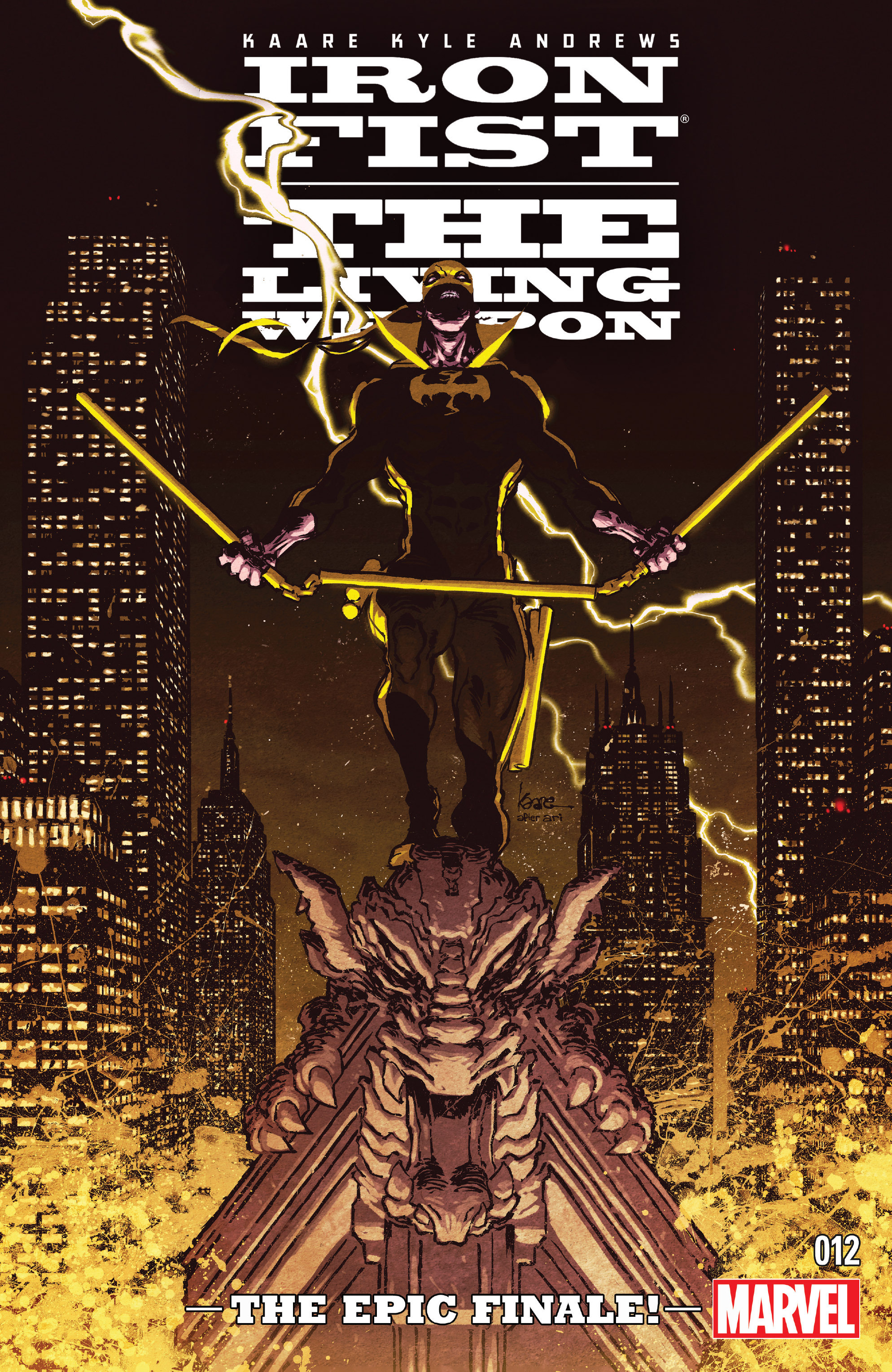 Read online Iron Fist: The Living Weapon comic -  Issue #12 - 1