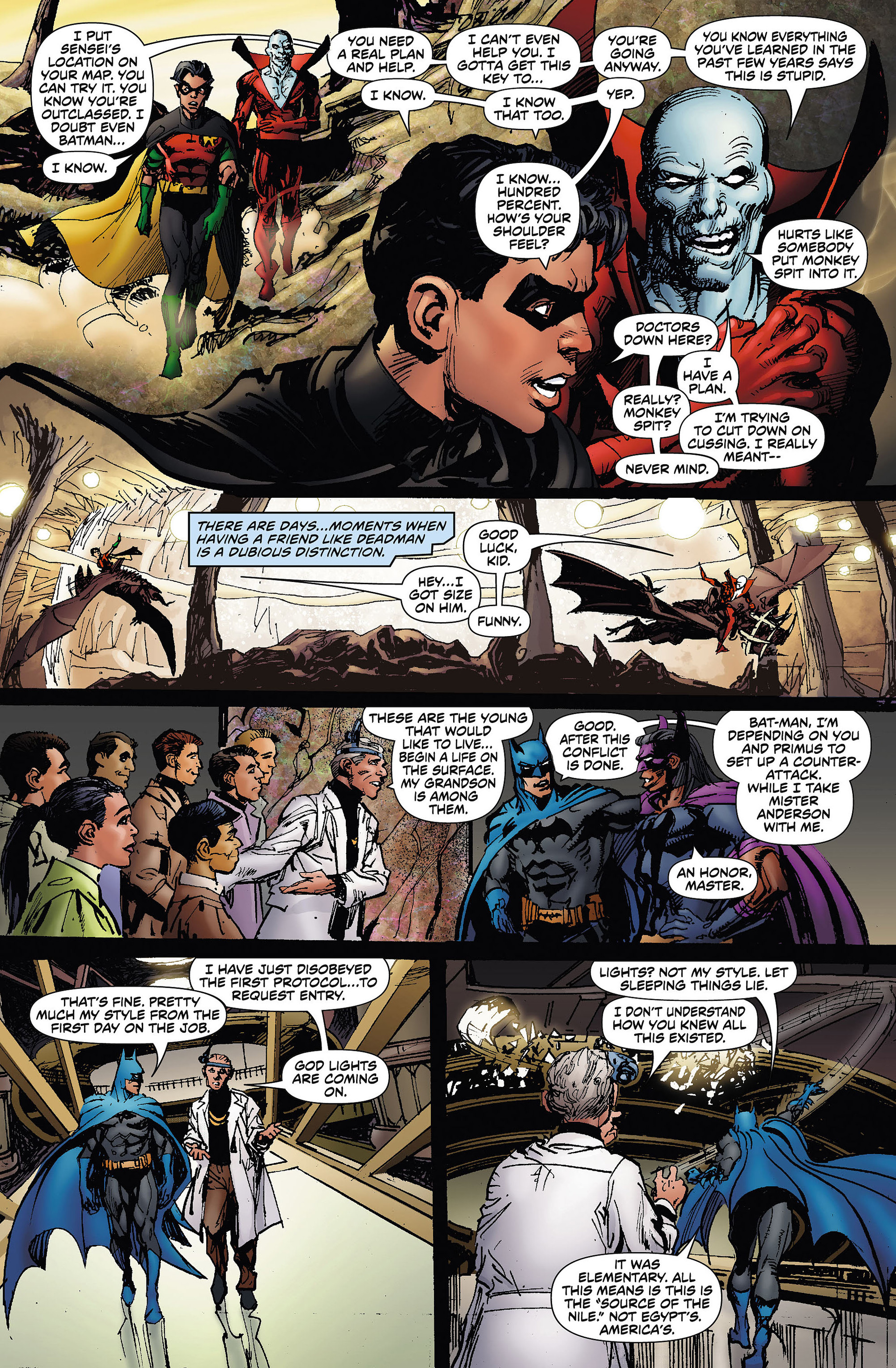 Read online Batman: Odyssey comic -  Issue #4 - 19