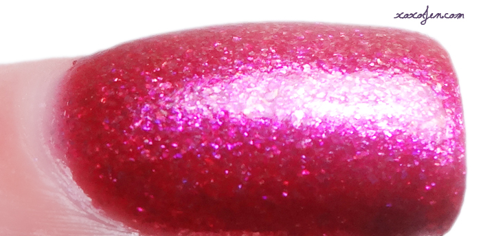 xoxoJen's swatch of Literary Lacquers The Ruby Thief