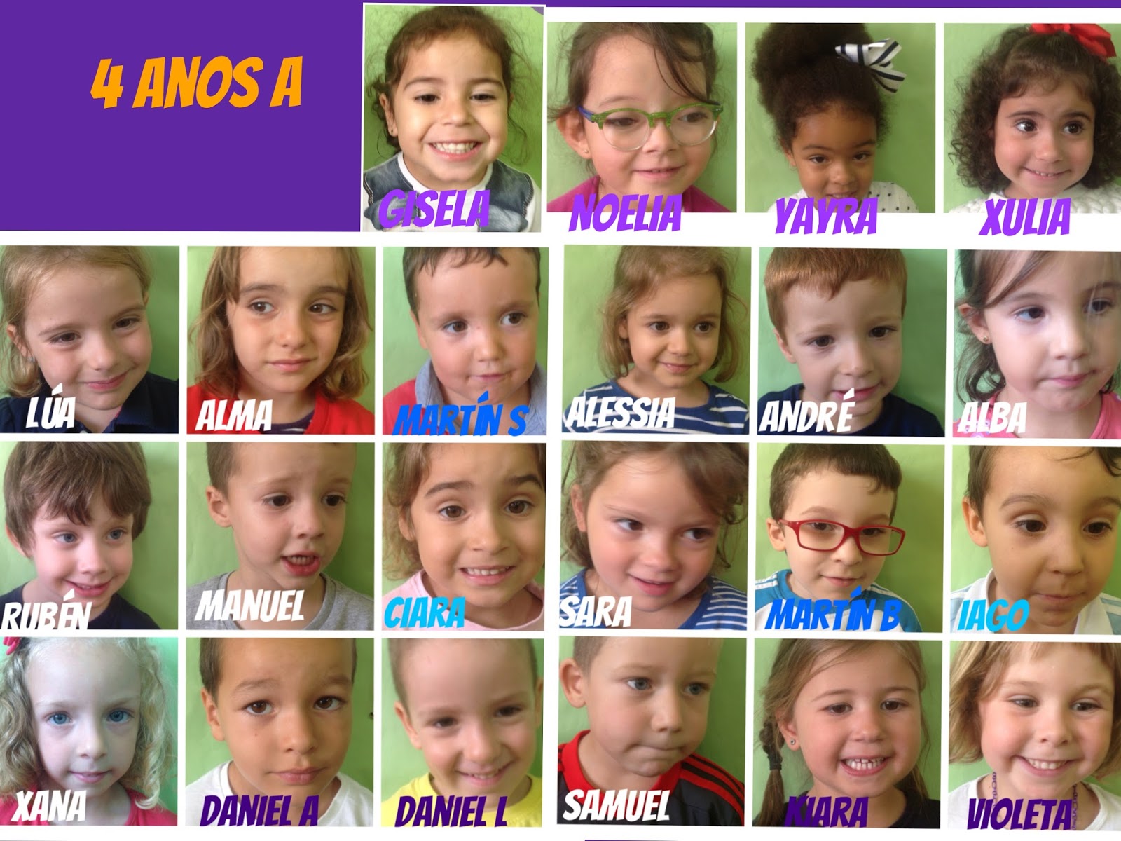 pequerecunchoclasea: A clase de 4 anos A