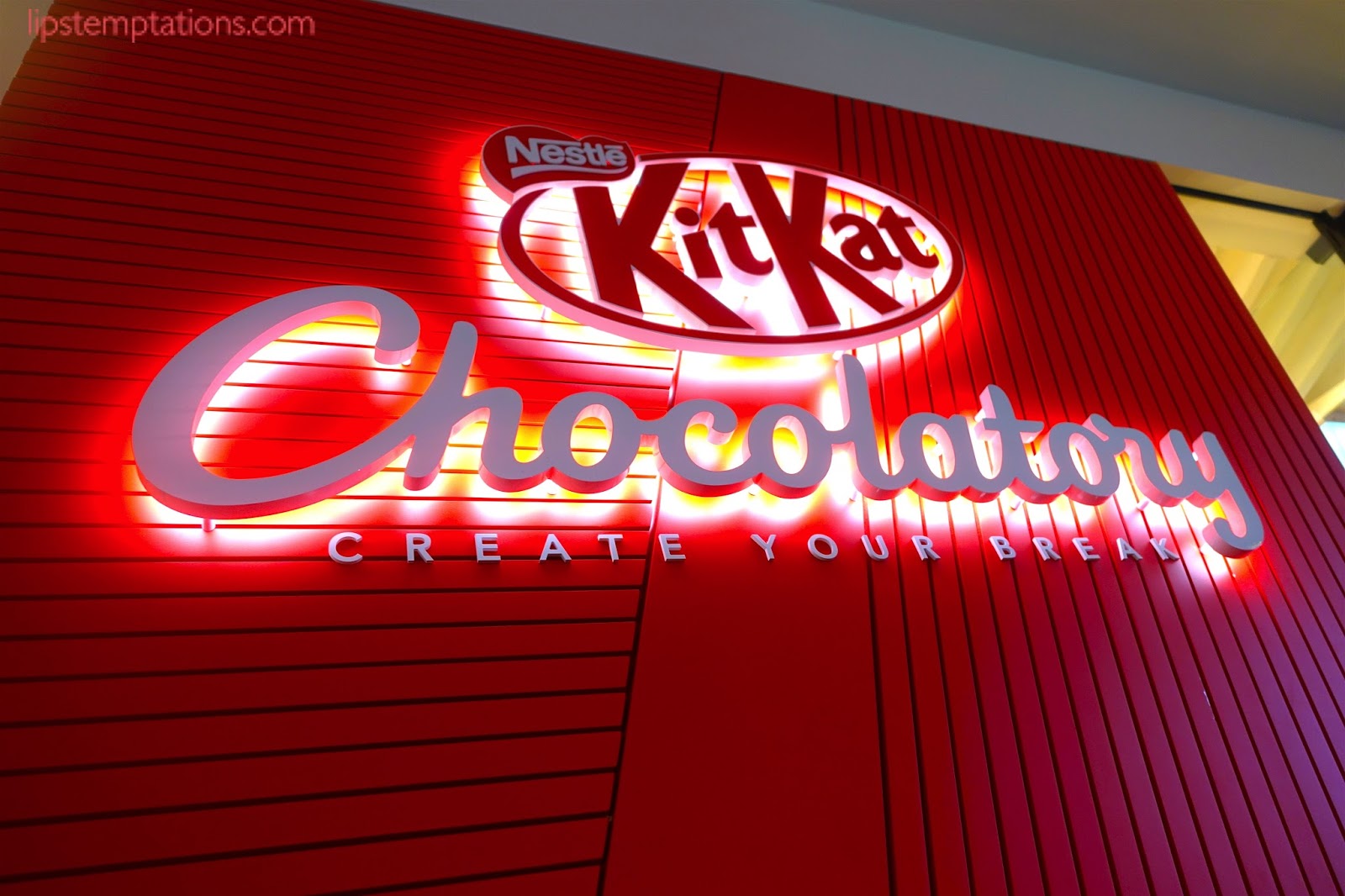 Kit Kat Chocolatory Melbourne Lip's Temptations