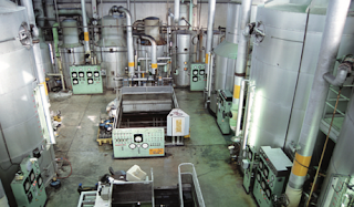 Molasses Production at Sugar Mill