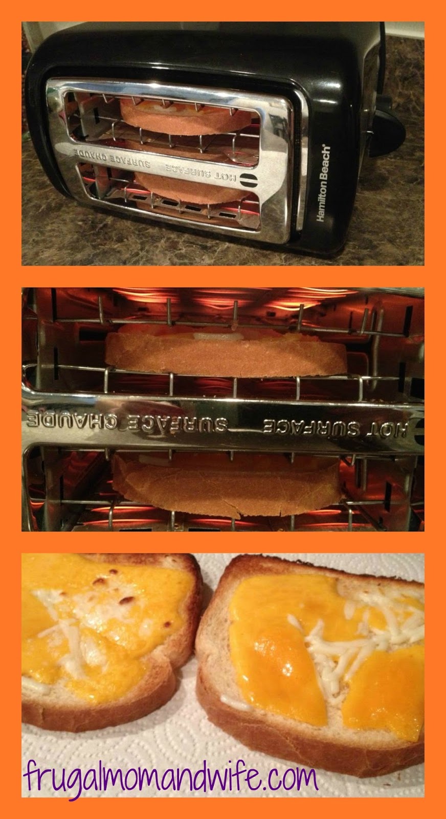 Frugal Mom and Wife How To Make a Yummy Grilled Cheese Sandwich With a