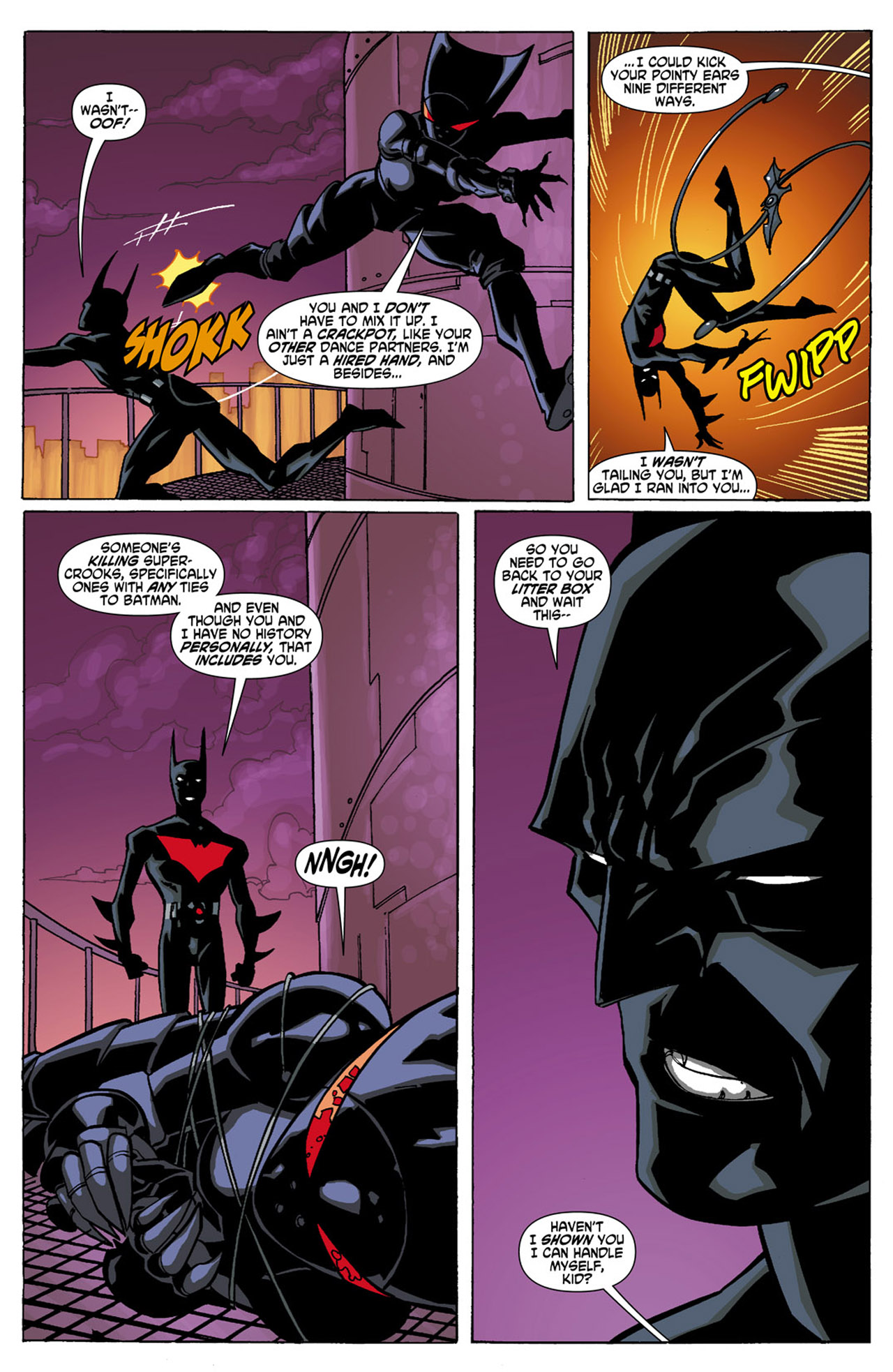 Read online Batman Beyond (2010) comic -  Issue #3 - 16