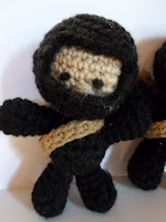 PATRON NINJA AMIGURUMI 1807