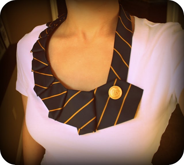 How to Make a Necklace from a Tie Tutorial The Beading Gem's Journal