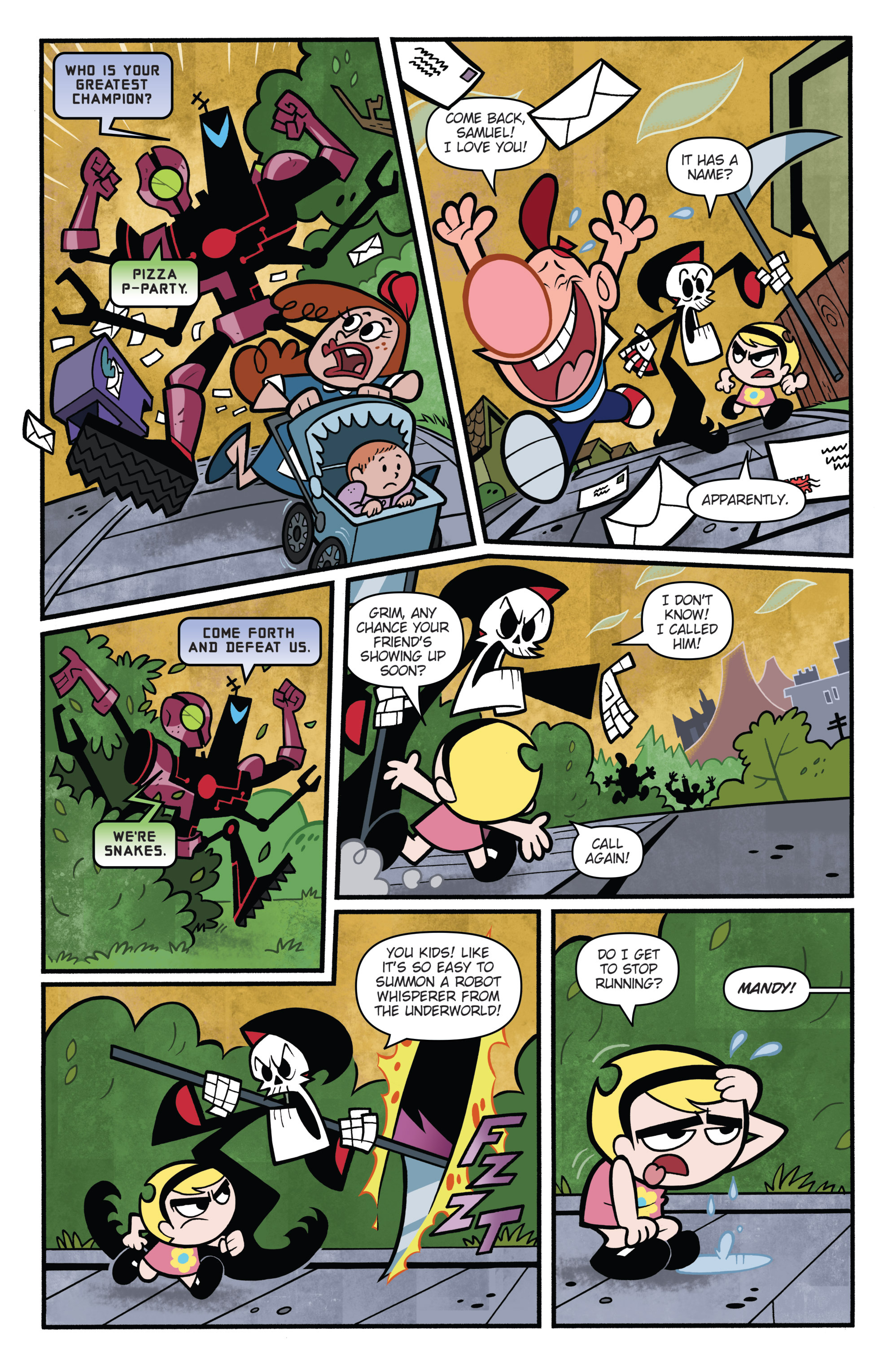 Read online Super Secret Crisis War! comic -  Issue # _Special - The Grim Adventures of Billy and Mandy - 11