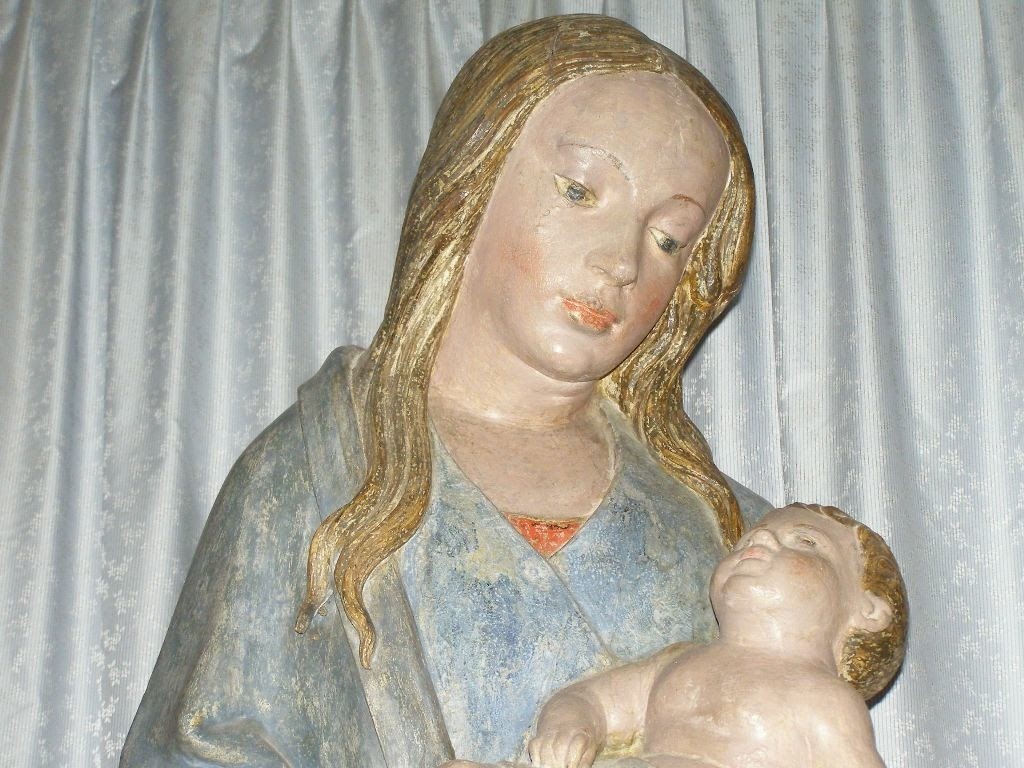 Vierge, église de l'Hôpital sous Rochefort /©Défrade