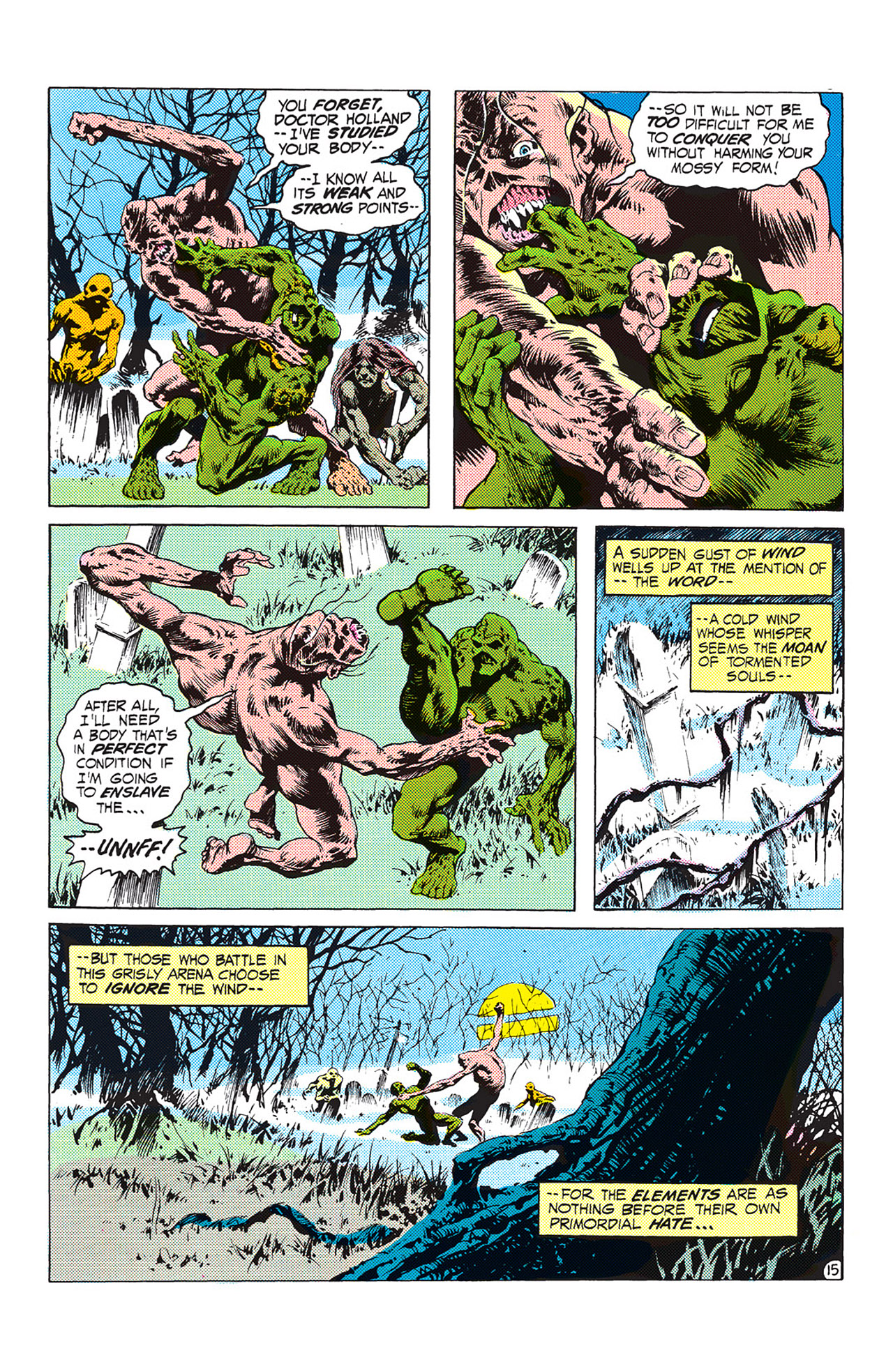 Read online Swamp Thing (1982) comic -  Issue #18 - 16