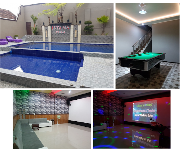 Villa istana Batu Malang Villa istana Batu Malang