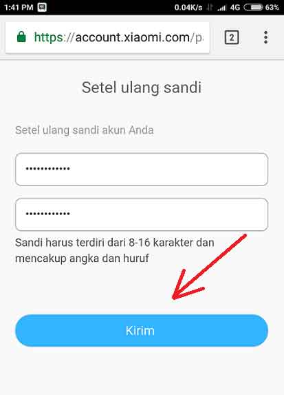 Cara Menghapus Akun Mi Lupa Password Reset Hp Xiaomi