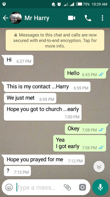 NEWS FLASH: Nigerian Lady Shares Chat With A Guy Asking For \