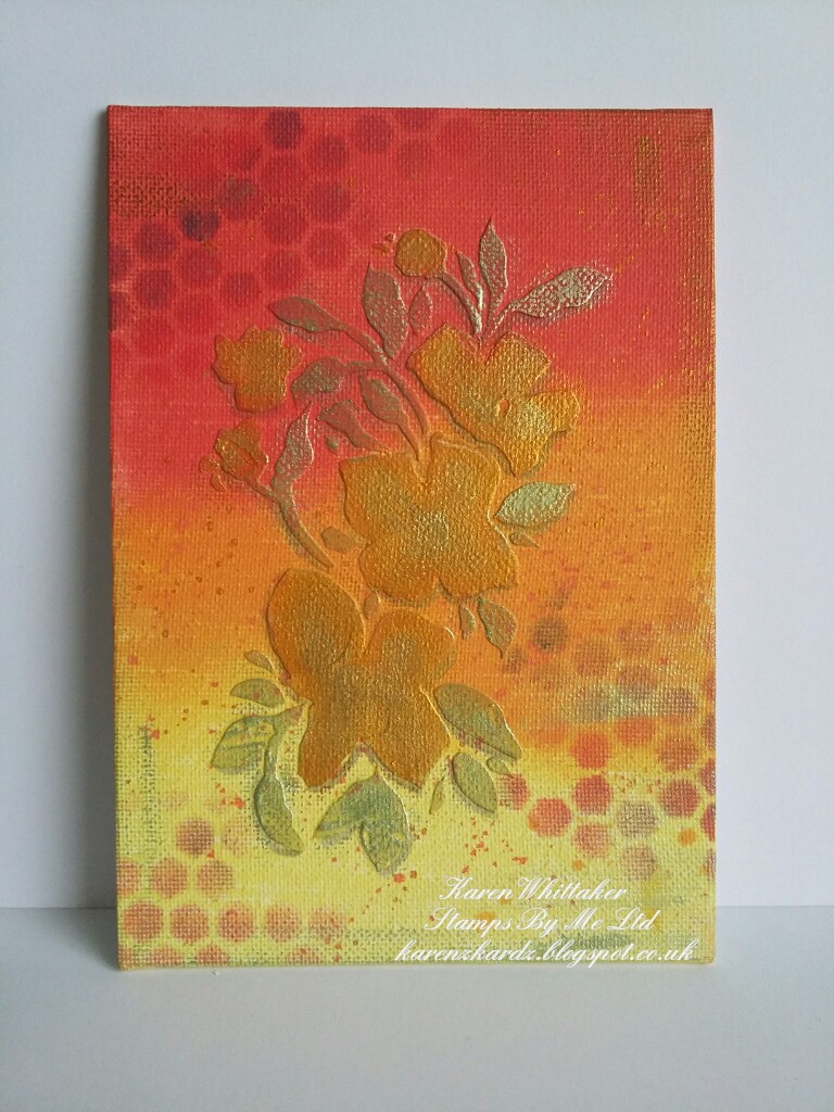 karenzkardz Flower stencils from Stamps By Me