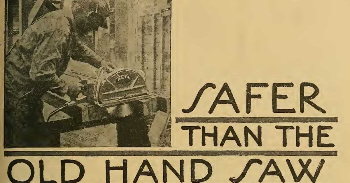 Simonds Saw and Tool History The Wappat Electric Handsaw by Simonds