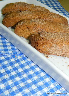 Ακαταμάχητα biscotti κανέλας - Irresistible cinnamon biscotti