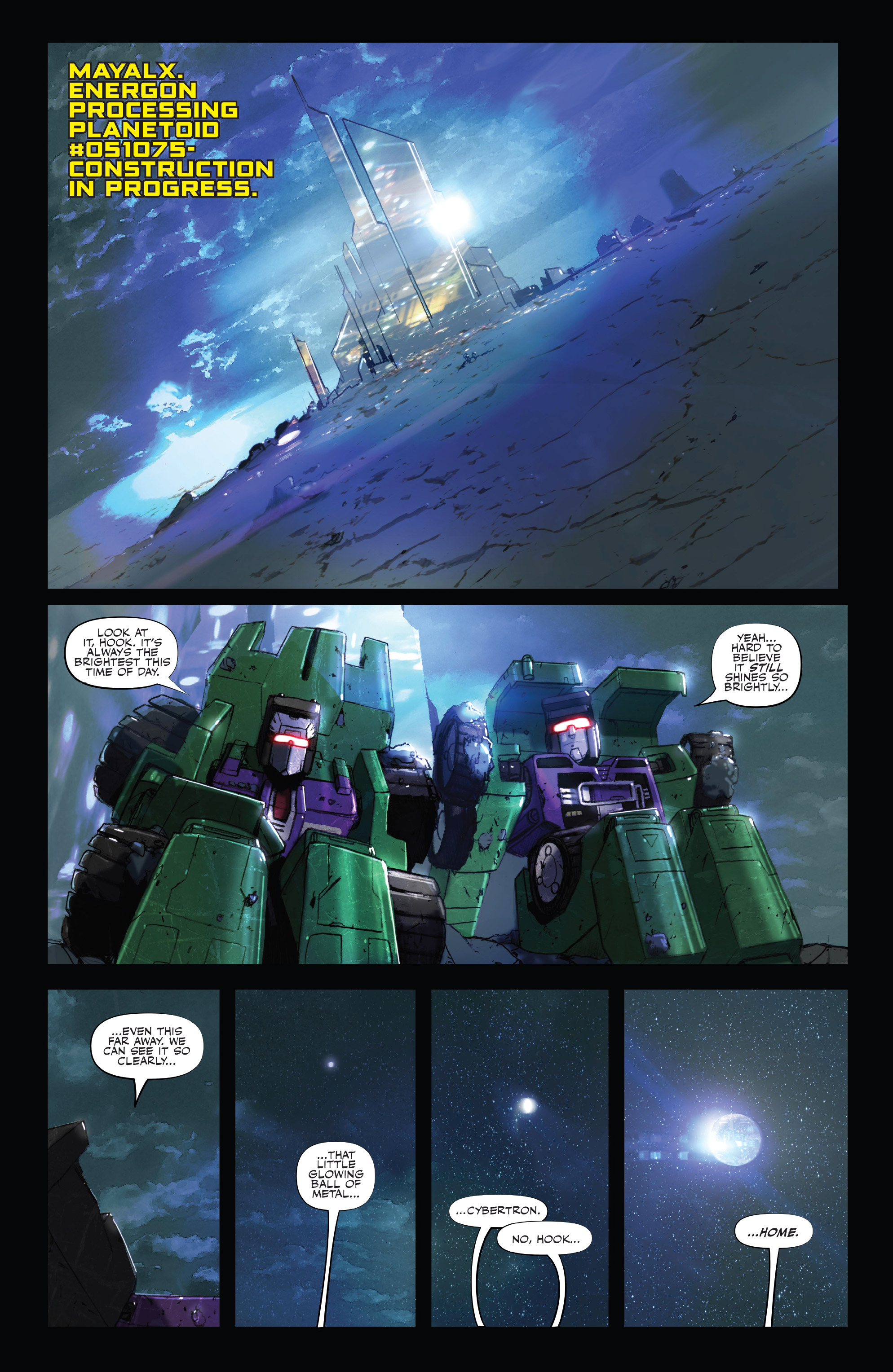 Read online Transformers: Galaxies comic -  Issue #1 - 3