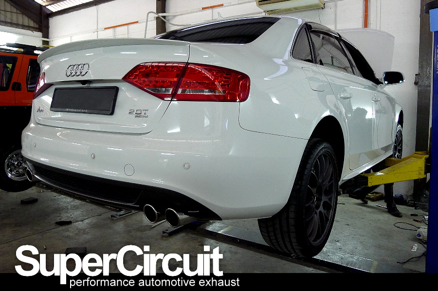 SUPERCIRCUIT Exhaust Pro Shop: Audi A4 (B8) 2.0T Downpipe