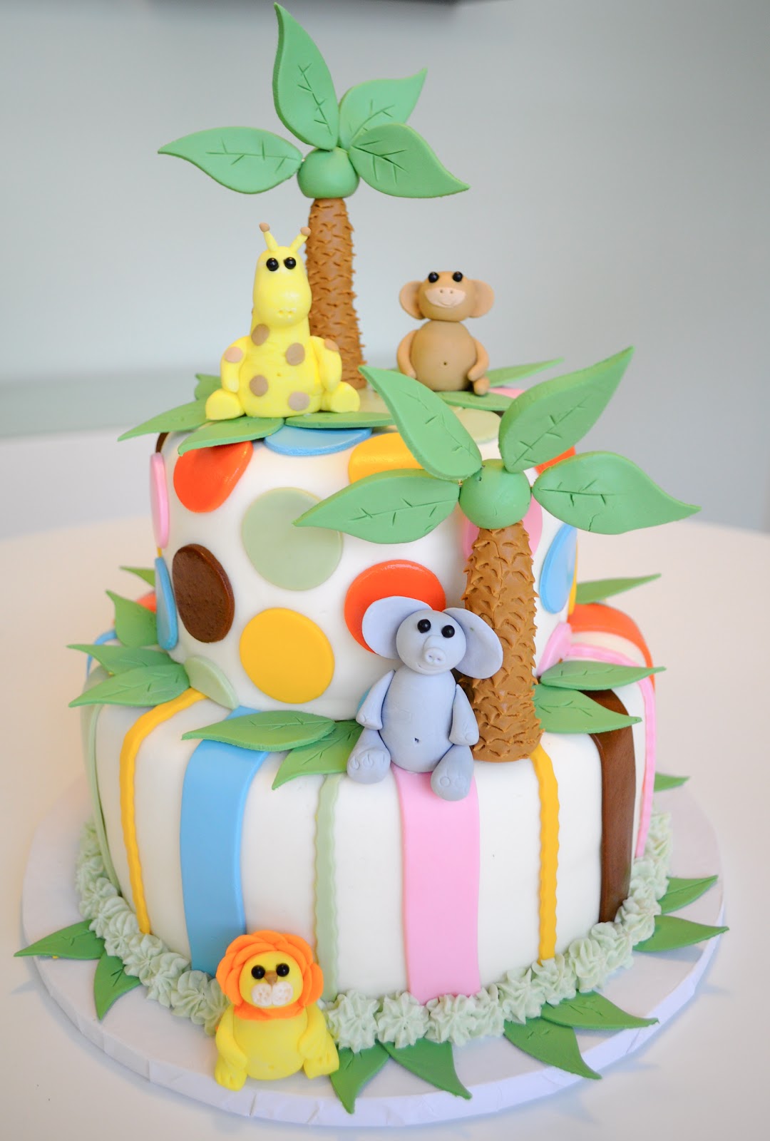 MegMade Cakes: Jungle Baby Shower Cake