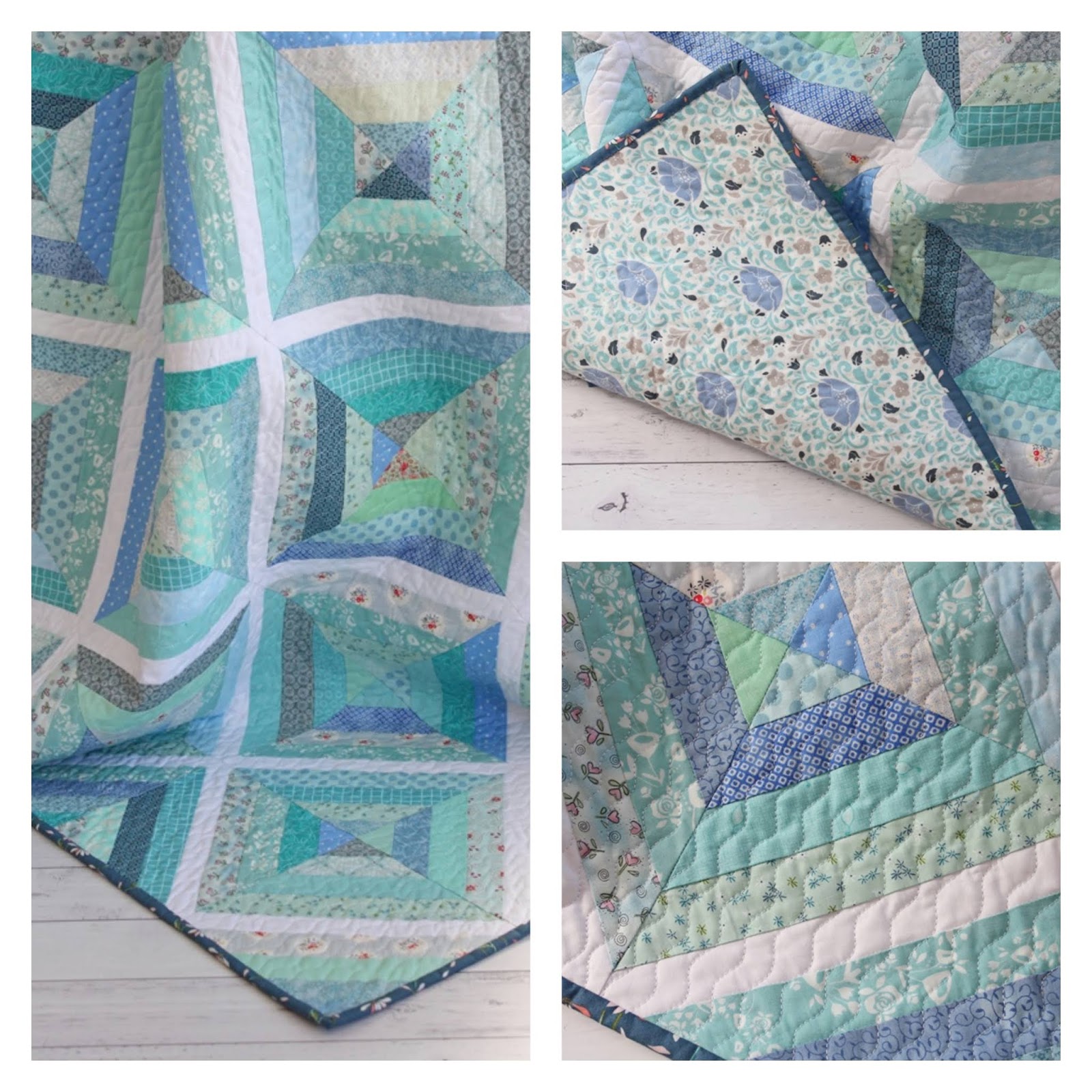 Little Blue Lake Quilt Threadbare Creations