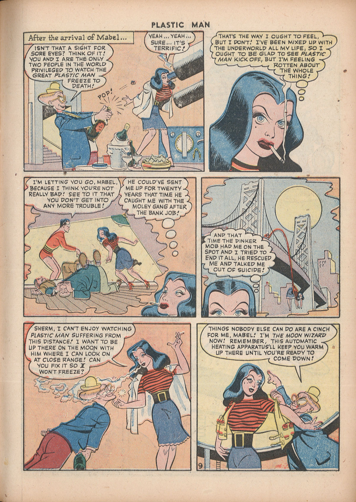 Plastic Man (1943) issue 6 - Page 11