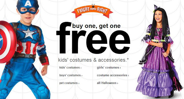 Buy One, Get One Free Costumes At Target! {Starting 10/4 ...