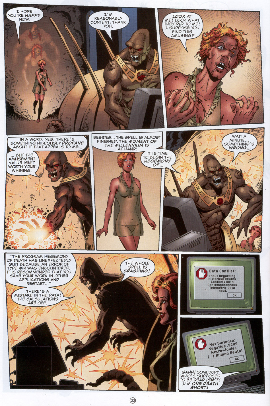 Read online Unity 2000 comic -  Issue #1 - 19