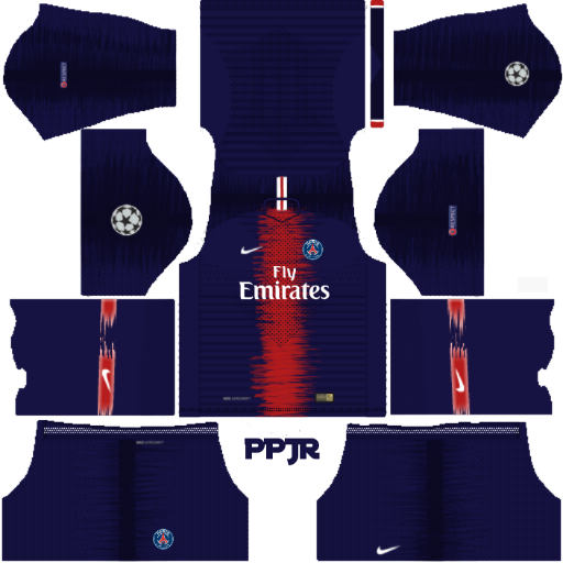 PSG New Kits Mod UCL 2018-19 (DLS & FTS 15) by Phanith Phan
