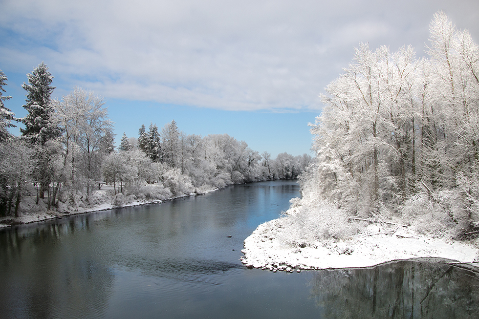 Photographing Oregon Santiam River, South Branch