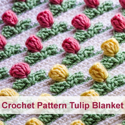Crochet Pattern Tulip Blanket