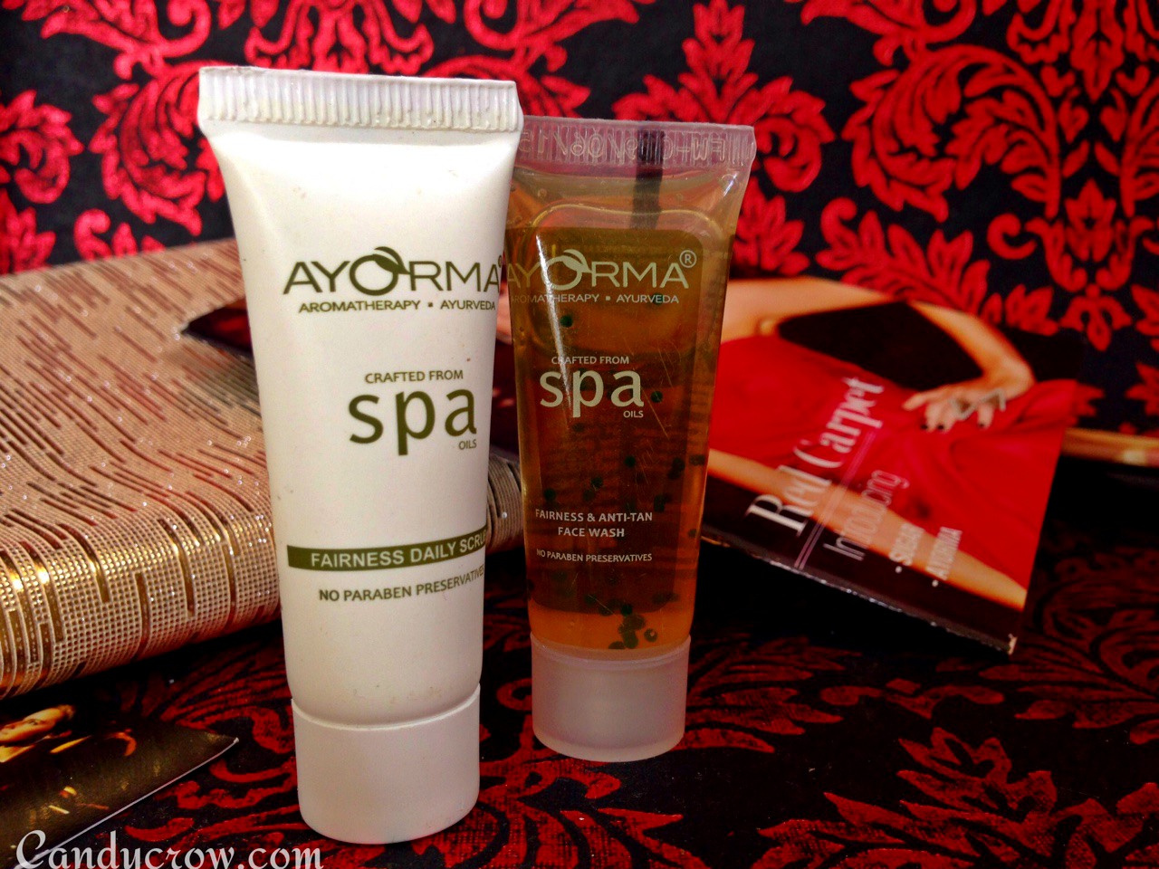 July Fab Bag 2015 Review, ayorma face wash and scrub