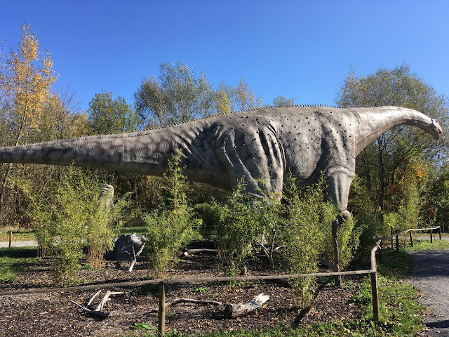 Park dinozaurów Dinopark, Ostrawa, Czechy