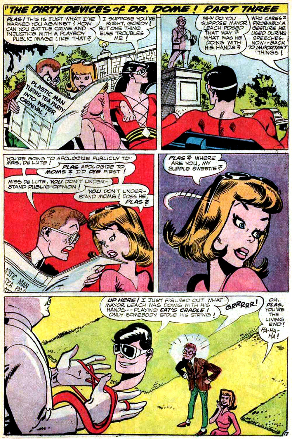 Read online Plastic Man (1966) comic -  Issue #1 - 18