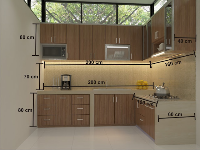 60 Contoh Gambar Model Dapur Minimalis Sederhana Tapi 