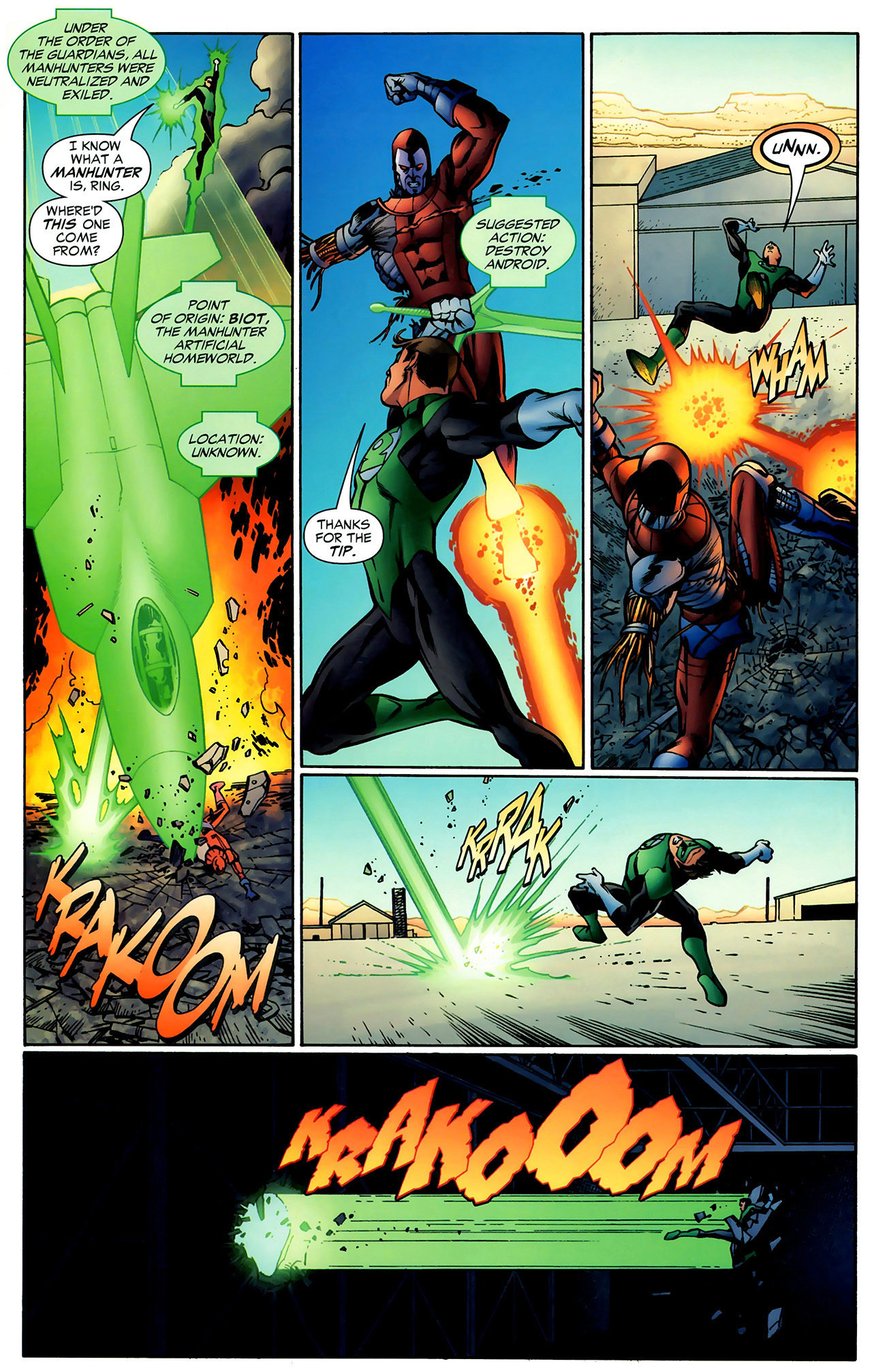 Read online Green Lantern (2005) comic -  Issue #2 - 18