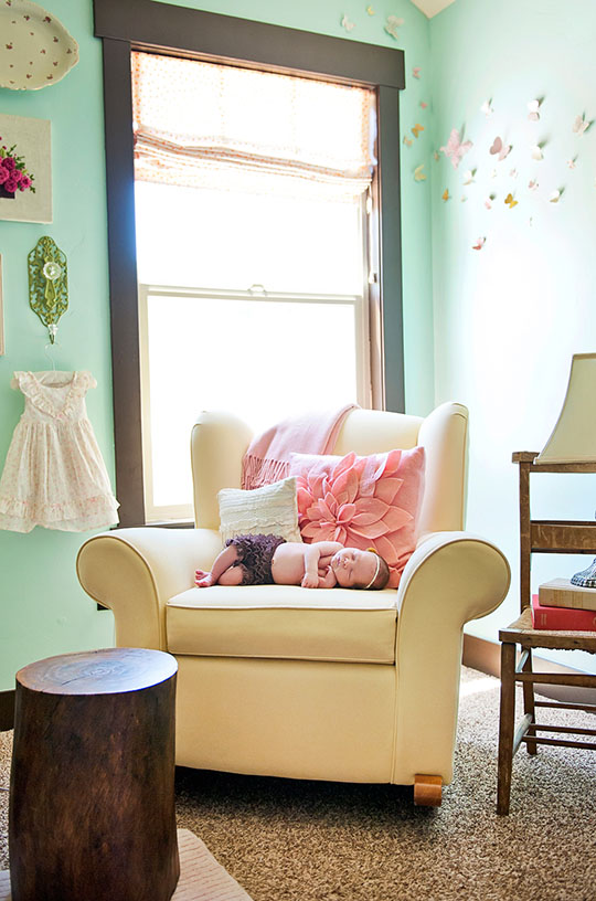 barquitec: Coqueto dormitorio de bebé en Turquesa