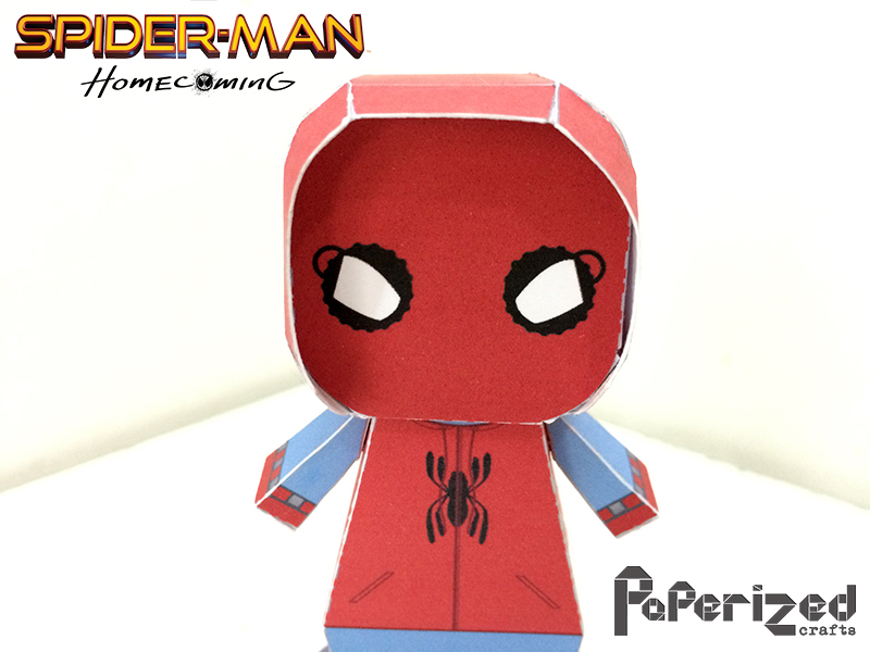 Spider-Man: Homecoming Papercraft | Paperized Crafts