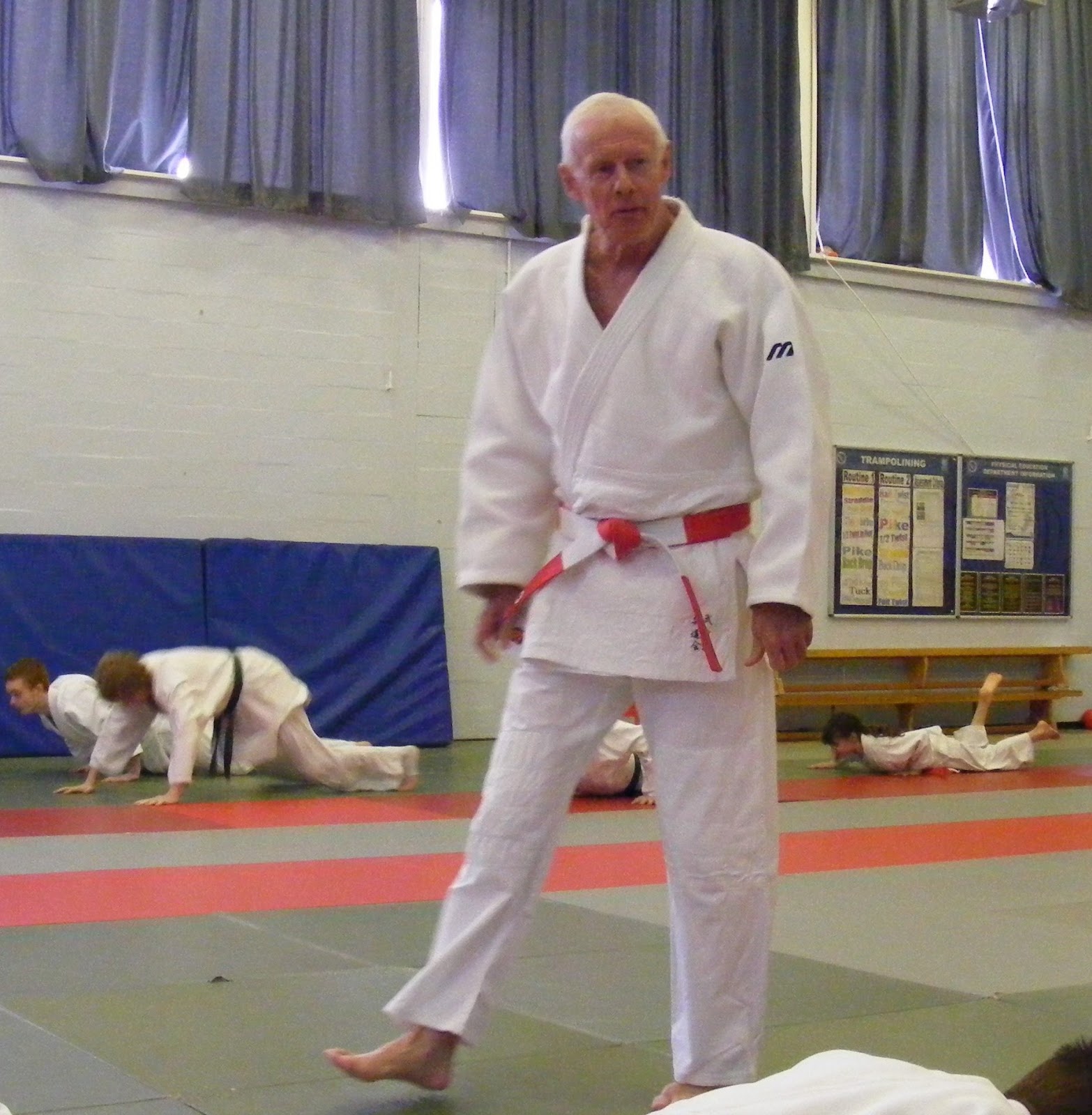 Bushido Judo Kwai Chris Dawson 7th Dan All England Judo Federation.